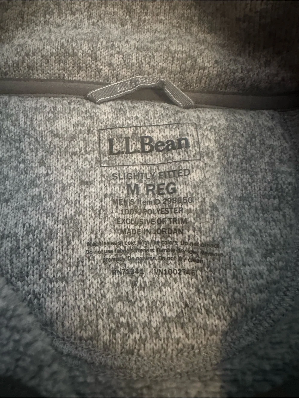 L.L.Bean Sweater Fleece Pullover